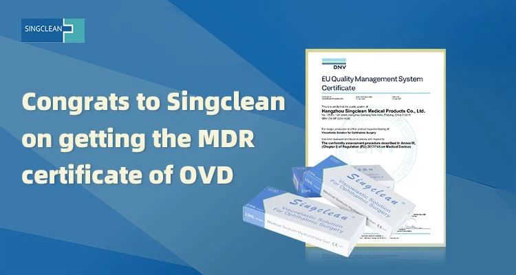 Enhorabona a Singclean per obtenir el certificat MDR d'OVD